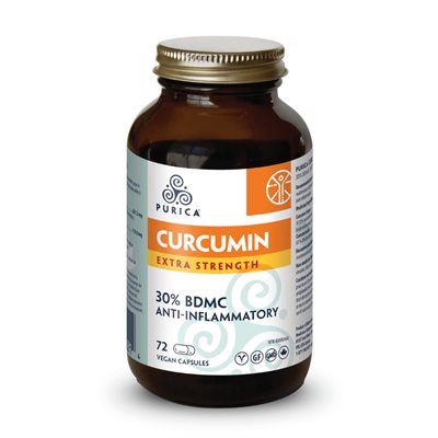 Purica Curcumine 30% BDMC Extra fort 72v-caps Format boni Purica Curcumine 30% BDMC Extra fort 72v-caps Format boni