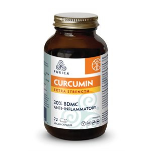 Purica Curcumin 30% BDMC Xstrenght bonus size 72un