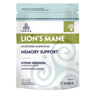 Purica Lions Mane Organic 400Mg 30v-caps