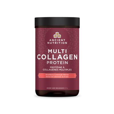 Ancient Nutrition Protéine à Collagènes Multiples - Saveur de Limonade de Fraise - 273g Ancient Nutrition Protéine à Collagènes Multiples - Saveur de Limonade de Fraise - 273g