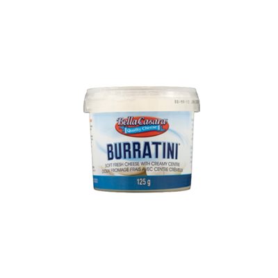 Bella Casara doux fromage frais BURRATINI 125g Bella Casara doux fromage frais BURRATINI 125g