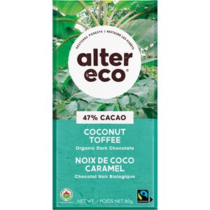 CHOCOLAT NOIR COCONUT CARAMEL BIO