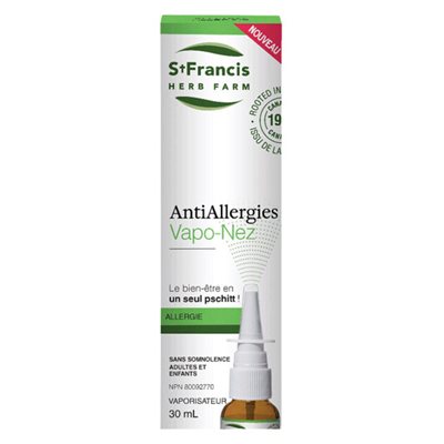 St Francis Anti-Allergies VapoNez 30ml St Francis Anti-Allergies VapoNez 30ml