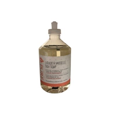 Pure Liquide à Vaisselle Doux Fleur d'Amandier 500ml Pure Liquide à Vaisselle Doux Fleur d'Amandier 500ml