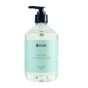 Pure Savon Mains & Corps Thé Vert 500ml