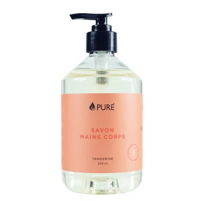 Pure Savon Mains & Corps Tangerine 500ml Pure Savon Mains & Corps Tangerine 500ml