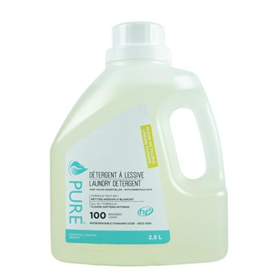Pure Détergent à Lessive Fleur de Tilleul 2,5L Pure Détergent à Lessive Fleur de Tilleul 2,5L