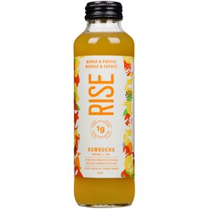 Rise Kombucha Bio Mangue Et Papaye 414ml