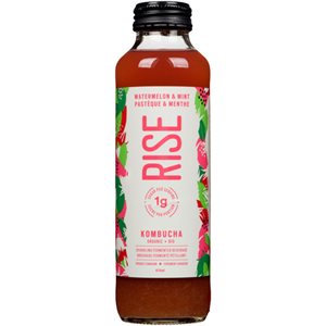 Rise Kombucha Organic Watermelon And Mint 414ml 