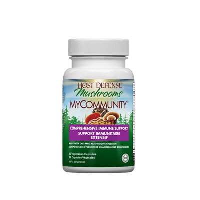 Host Defense MyCommunity Soutien Immunitaire Complet 30 Capsules Host Defense MyCommunity Soutien Immunitaire Complet 30 Capsules