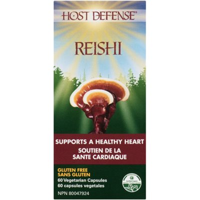 Host Defense Reishi Santé Cardiaque 60 Capsules Host Defense Reishi Santé Cardiaque 60 Capsules