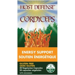 Host Defense Cordyceps Energy Support 30 Capsules 30 capsules