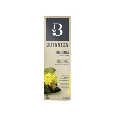 Botanica Extrait Liquide de Rhodiole Biologique 50ml Botanica Extrait Liquide de Rhodiole Biologique 50ml