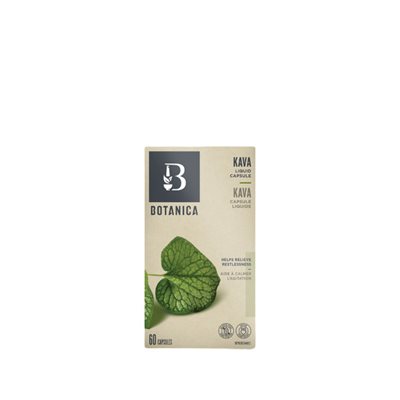 Botanica Organic Kava Root 60 Liquid Capsules 60 capsules