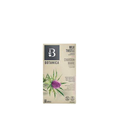 Botanica Chardon Marie Biologique 60 Capsules Liquides Botanica Chardon Marie Biologique 60 Capsules Liquides