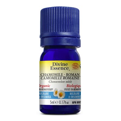 Divine Essence Chamomile - Roman Organic Essential Oil 5ml