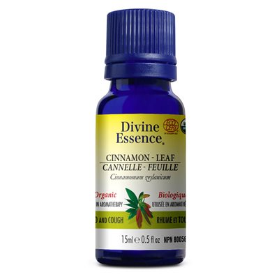 Divine Essence Cinnamon Leaf Organic Essential Oil15ml
