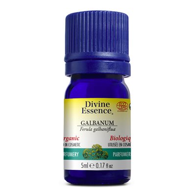 Divine Essence Galbanum Huile Essentielle Biologique 5ml Divine Essence Galbanum Huile Essentielle Biologique 5ml
