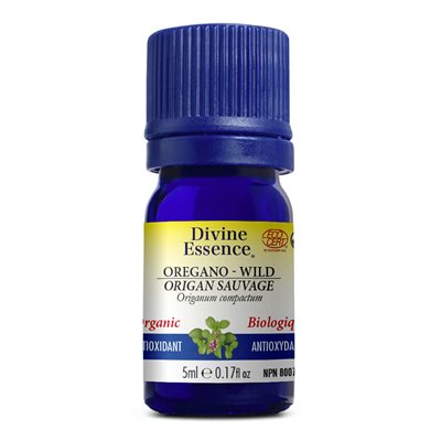 Divine Essence Oregano Wild Organic Essential Oil 5ml