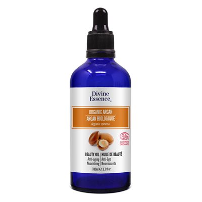 Divine Essence Argan Huile de Beauté Biologique 100ml