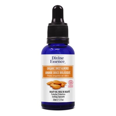 Divine Essence Amande Douce Huile de Beauté Biologique 30ml