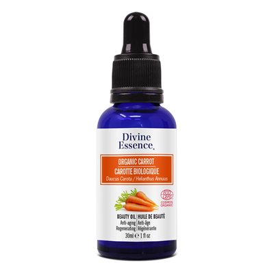 Divine Essence Carrot Beauty Extract Organic Oil 30ml
