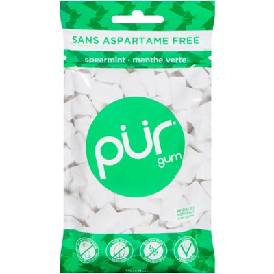 Pur Gomme à la Menthe Verte 9 Morceaux Pur Gomme à la Menthe Verte 9 Morceaux