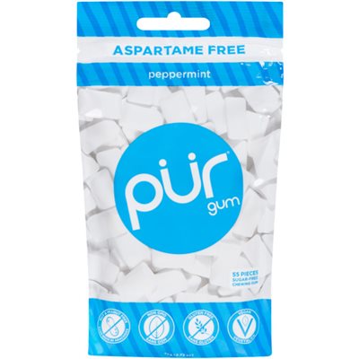 Pur Gomme à la Menthe Poivrée 9 Morceaux Pur Gomme à la Menthe Poivrée 9 Morceaux