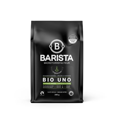 Barista Bio Uno Espresso Veloute Moulu Barista Bio Uno Espresso Veloute Moulu