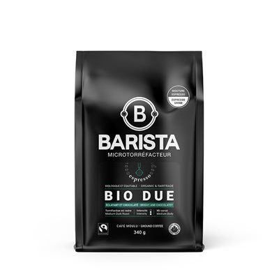 Barista Bio Due Espresso Mi-Corse Moulu Barista Bio Due Espresso Mi-Corse Moulu