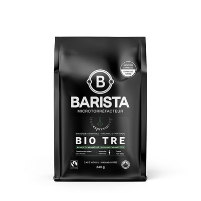 Barista Bio Tre Espresso Corse Moulu Barista Bio Tre Espresso Corse Moulu