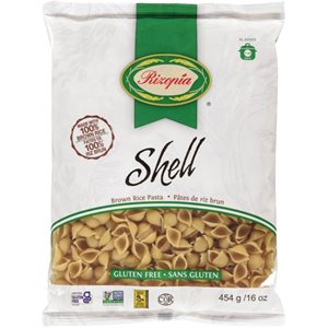 Rizopia Brown Rice Shells 454g 