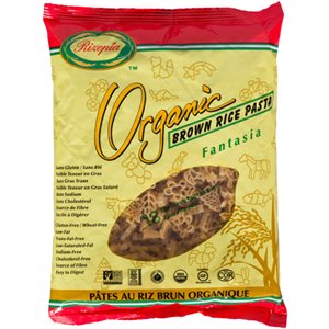 Rizopia Pâtes au Riz Brun Organique Fantasia 454 g