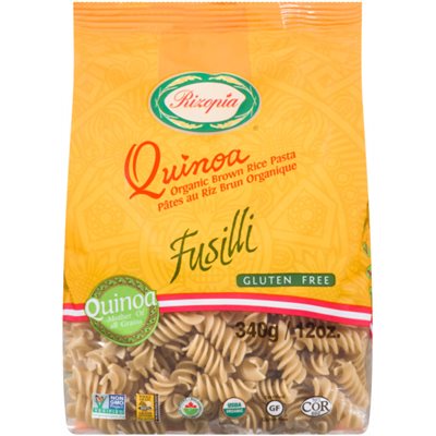 Rizopia Fusilli Quinoa 340 g Rizopia Fusilli Quinoa 340 g