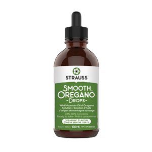 Strauss Naturals Smoothe Oregano Drops 100ml