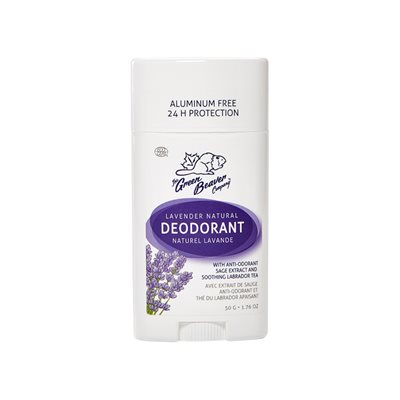 Green Beaver 24H Lavender Stick Deodorant 50g