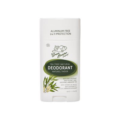 Green Beaver 24H Tea Tree Stick Deodorant 50g