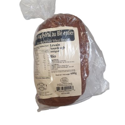 FOURNIL ANCESTRAL PAIN ANCESTRAL AU BLÉ ENTIER BIO 600GR FOURNIL ANCESTRAL PAIN ANCESTRAL AU BLÉ ENTIER BIO 600GR