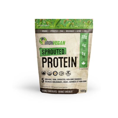 Iron Vegan Proteine Germe Chocolat 500G Iron Vegan Proteine Germe Chocolat 500G