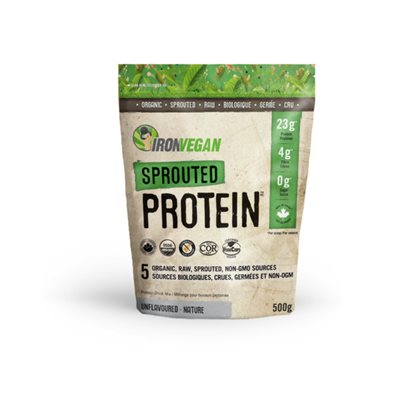 Iron Vegan Proteine Germe Naturelle 500G Iron Vegan Proteine Germe Naturelle 500G