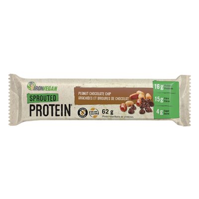 Iron Vegan Proteine Barre Germe Arachide Chocolat Iron Vegan Proteine Barre Germe Arachide Chocolat