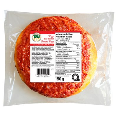 Tau Natural Tomato Pizza 150G 