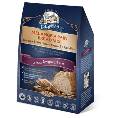Cuisine L'Angélique Mélange La Miche Angelique Bio 365g Cuisine L'Angélique Mélange La Miche Angelique Bio 365g