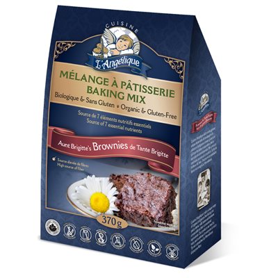 Cuisine L'Angélique Mélange Brownie Tante Brigitte Bio 370g Cuisine L'Angélique Mélange Brownie Tante Brigitte Bio 370g