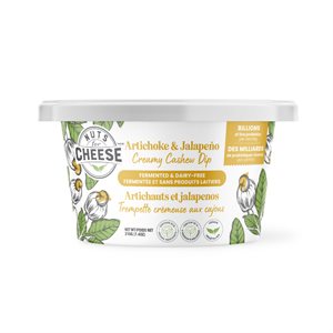 Nuts for Cheese Organic Artichoke and Jalapeno Cashew Dip 210g
