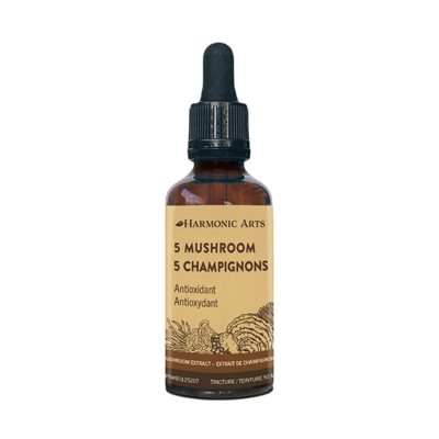 Harmonic Arts 5 Champignons Extrait Teinture Harmonic Arts 5 Champignons Extrait Teinture