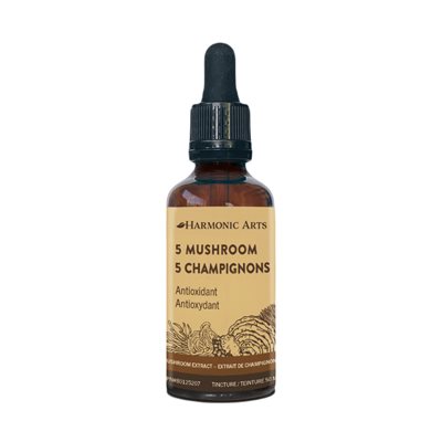 Harmonic Arts 5 Mushroom Extract Tincture 50ml