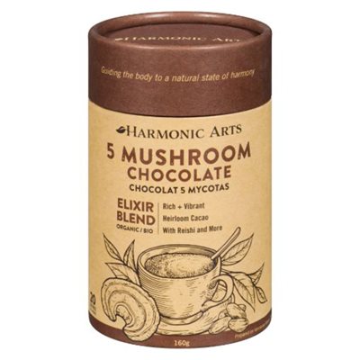 Harmonic Arts Mélange d'élixir 5 Mycotas -Chocolat 160g Harmonic Arts Mélange d'élixir 5 Mycotas -Chocolat 160g