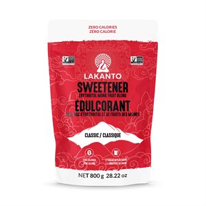 édulcorant avec Fruit Des Moines Classique 800g