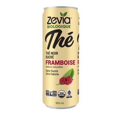 Zevia Thé Noir à La Framboise Zevia Thé Noir à La Framboise
